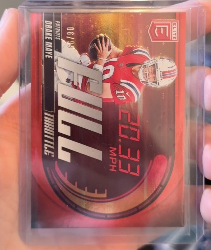 2025 Donruss Elite Full Throttle #Drake Maye — front