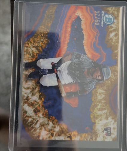 2025 Bowman Chrome Crystallized #BWC-11 Luisangel Acuna — front