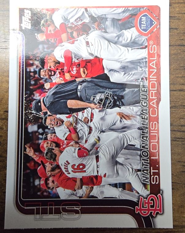 2025 Topps #461 St. Louis Cardinals — front