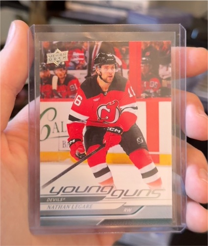 2024-25 Upper Deck Extended Series Young Guns #717 Nathan Legare — front