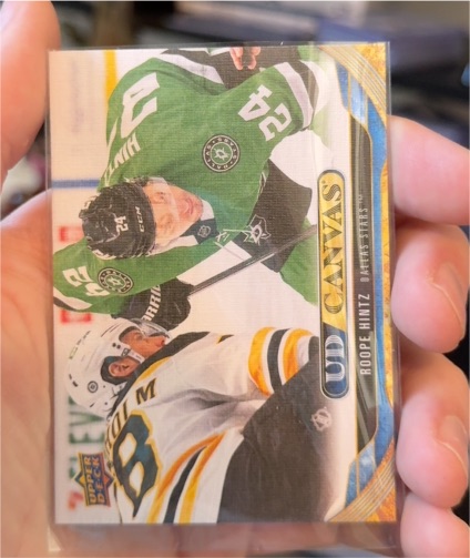 2024-25 Upper Deck UD Canvas #C320 Roope Hintz — front