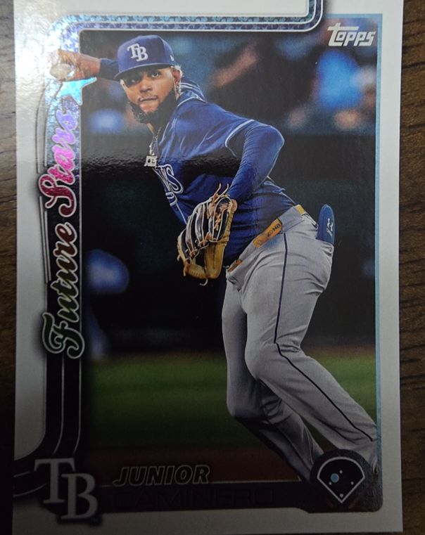 2025 Topps #477 Junior Caminero — front