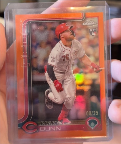2025 Topps Chrome #161 Blake Dunn — front
