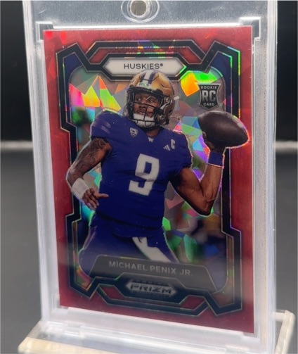 2024 Panini Prizm Draft Picks #101 Michael Penix Jr. — front