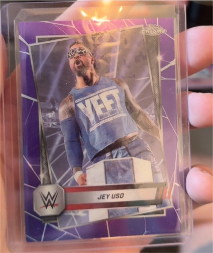 2025 Topps Chrome WWE #106 Jey Uso — front