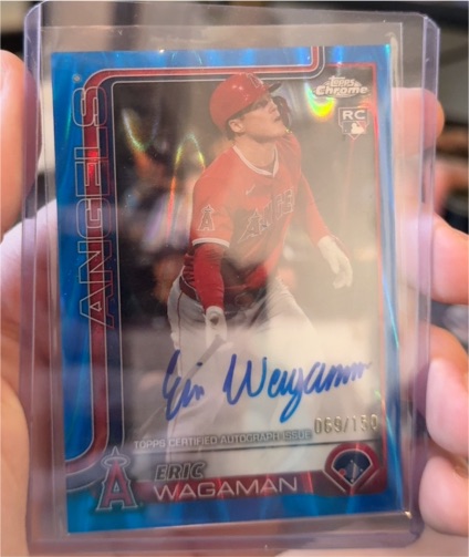 2025 Topps Chrome #RA-EW Eric Wagaman — front