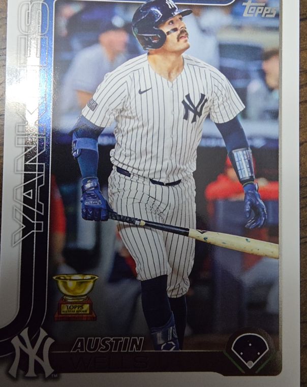 2025 Topps #591 Austin Wells — front