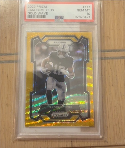 2023 Panini Prizm #177 Jakobi Meyers — front