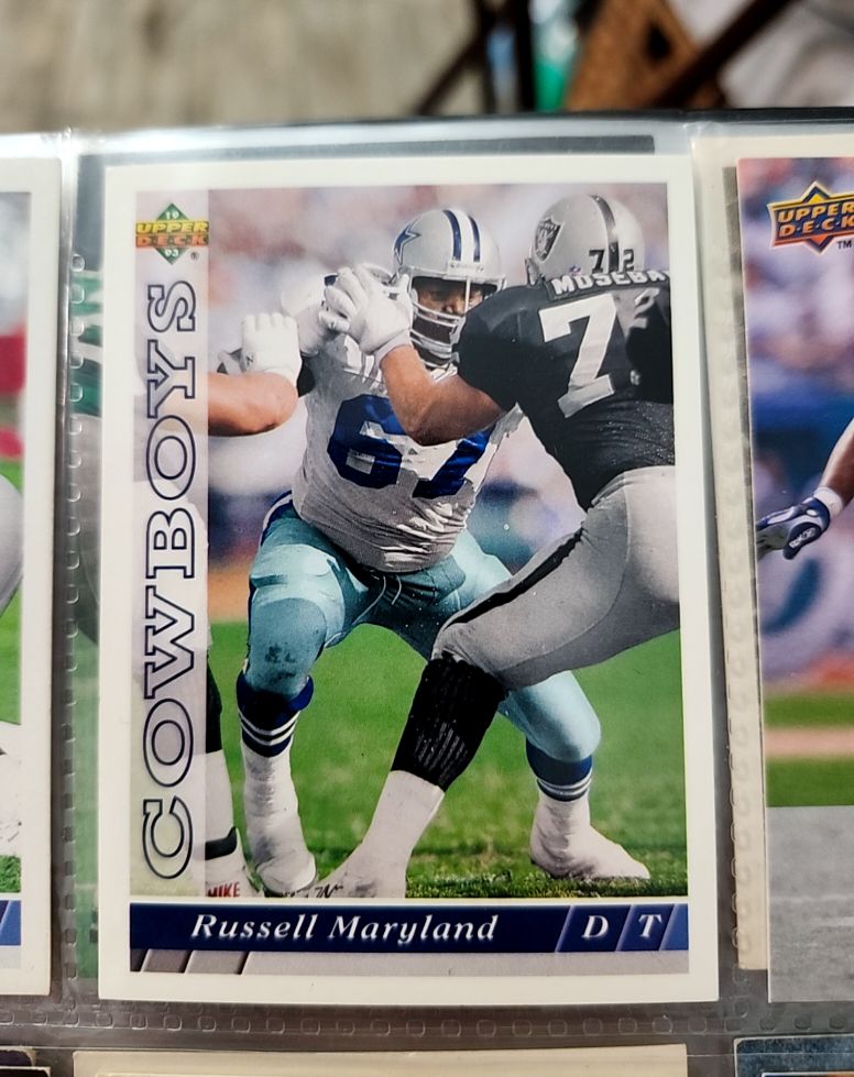 1993 Upper Deck #337 Russell Maryland — front