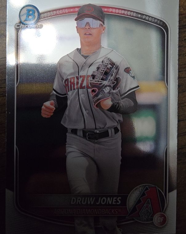 2025 Bowman Chrome #BCP-138 Druw Jones — front