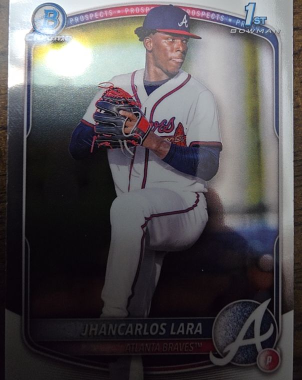 2025 Bowman Chrome Prospects #BCP-126 Jhancarlos Lara — front