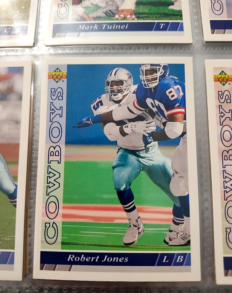 1993 Upper Deck #444 Robert Jones — front