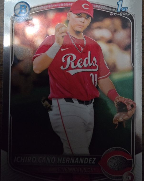 2025 Bowman #BP-18 Ichiro Cano Hernandez — front