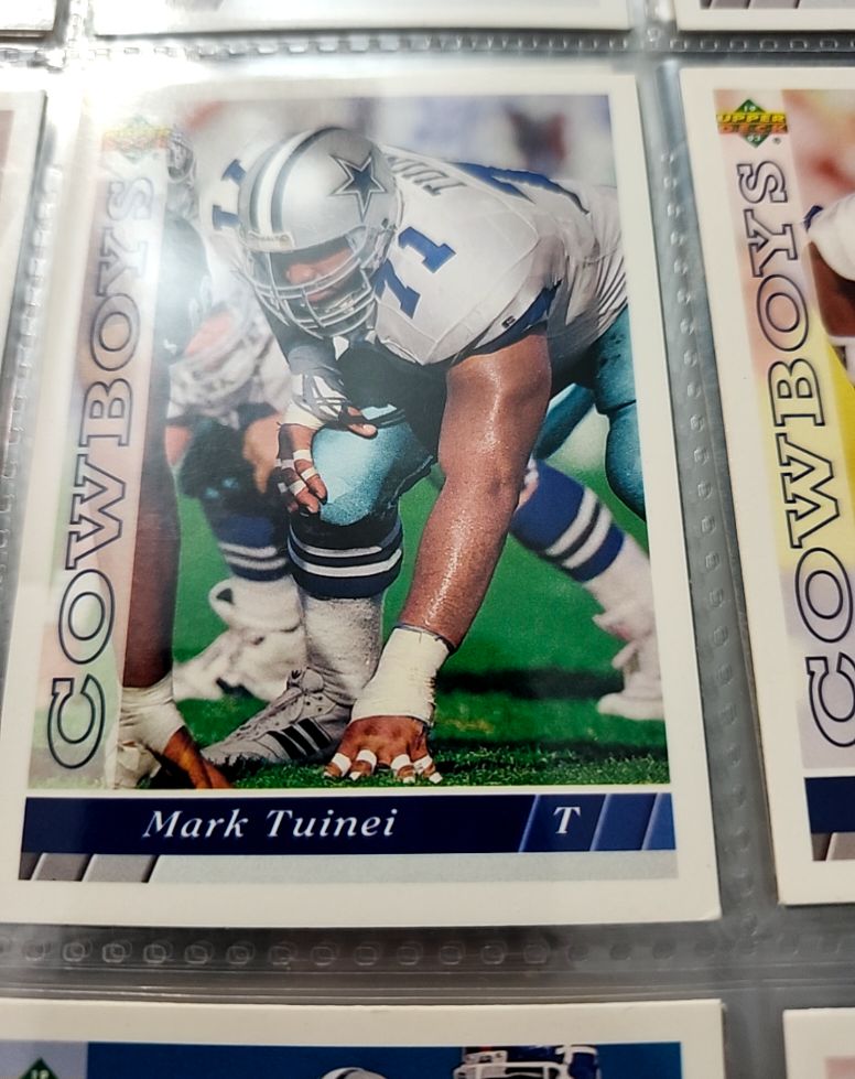 1993 Upper Deck #T Mark Tuinei — front