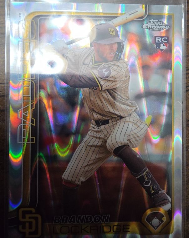 2025 Topps Chrome #106 Brandon Lockridge — front