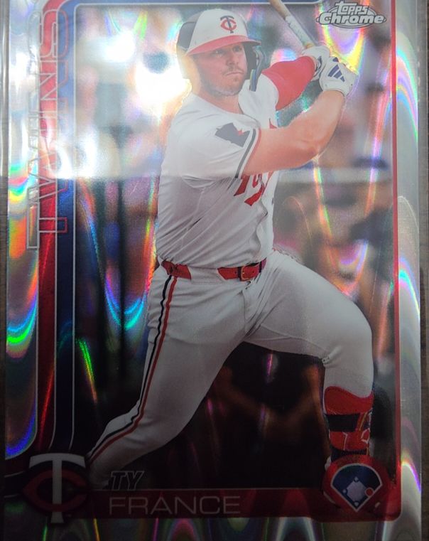 2025 Topps Chrome #228 Ty France — front
