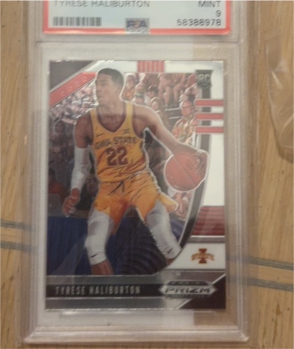 2020-21 Panini Prizm Draft Picks #50 Tyrese Haliburton — front