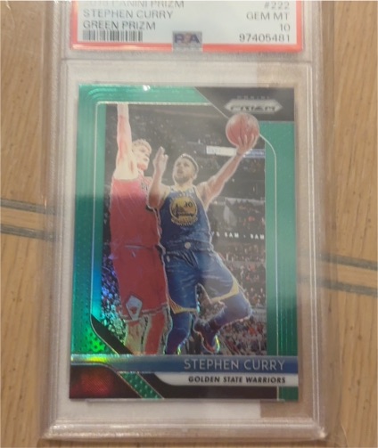 2018 Panini Prizm #222 Stephen Curry — front