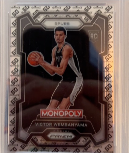 2023-24 Panini Prizm Monopoly #81 Victor Wembanyama — front