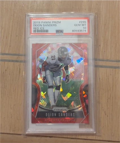 2019 Panini Prizm #295 Deion Sanders — front