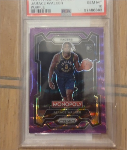 2023-24 Panini Prizm Monopoly #36 Jarace Walker — front