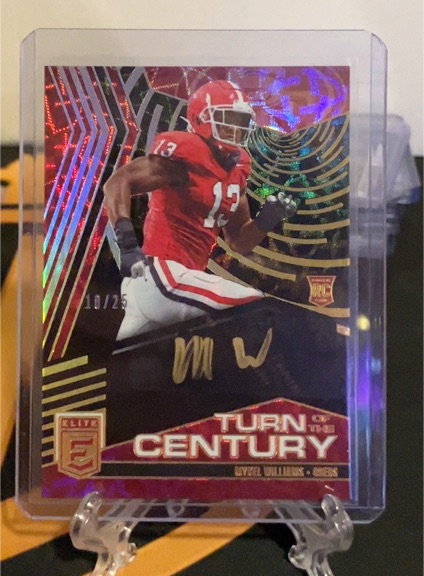 2025 Panini Donruss Elite Turn of the Century #Mykel Williams — front