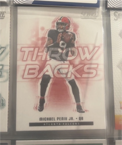 2025 Panini Score #13 Michael Penix Jr. — front