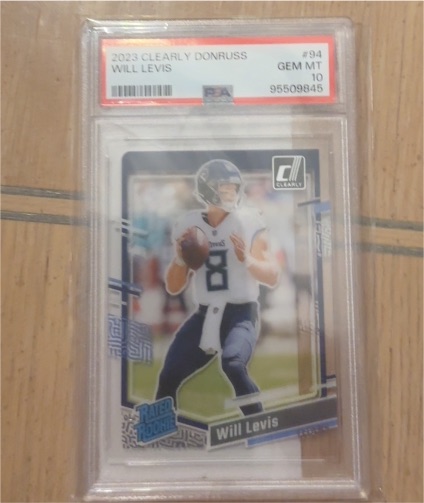 2023 Panini Clearly Donruss #94 Will Levis — front