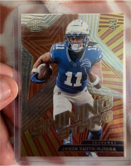 2023 Panini Illusions Shining Stars #21 Jaxon Smith-Njigba — front