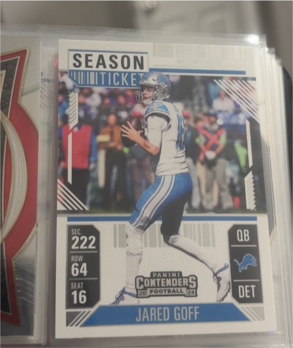 2024 Panini Contenders #31 Jared Goff — front