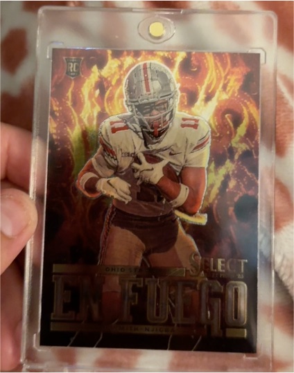 2023 Panini Select Draft Picks En Fuego #EF-JSN Jaxon Smith-Njigba — front