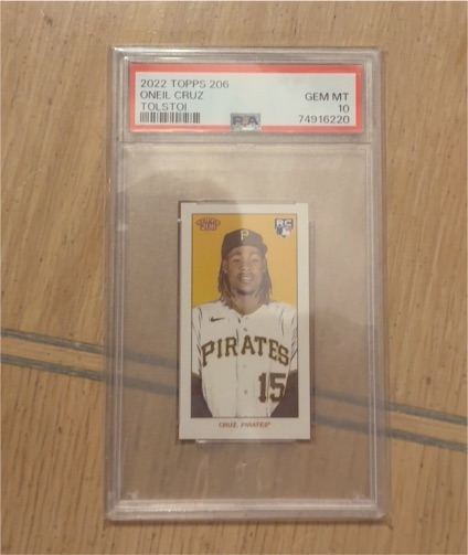 2022 Topps 206 #206 Oneil Cruz — front