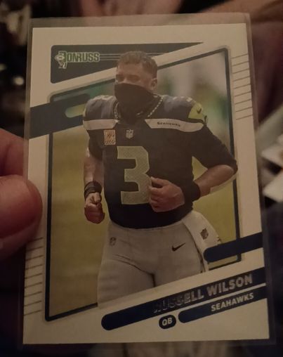 2021 Donruss #174 Russell Wilson — front