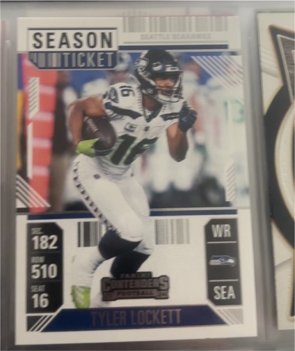 2024 Panini Contenders #90 Tyler Lockett Season Ticket — front