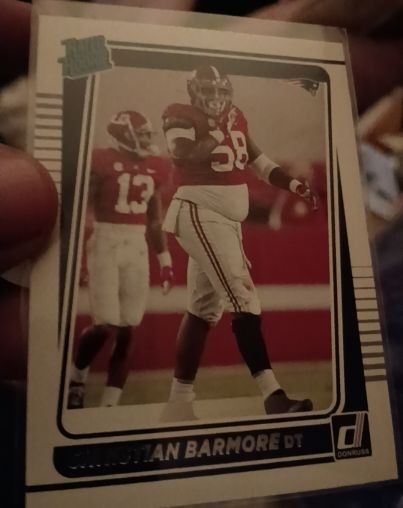 2021 Donruss #349 Christian Barmore Rated Rookie — front