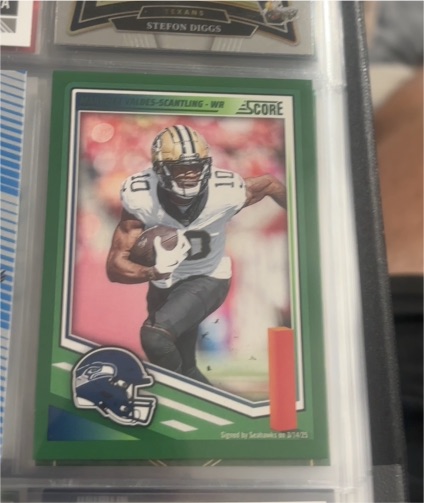2025 Panini Score #155 Marquez Valdes-Scantling — front