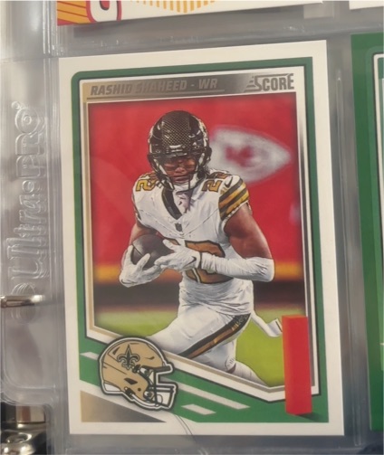2025 Panini Score #191 Rashid Shaheed — front