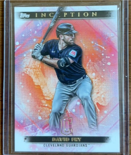 2024 Topps Inception #76 David Fry — front