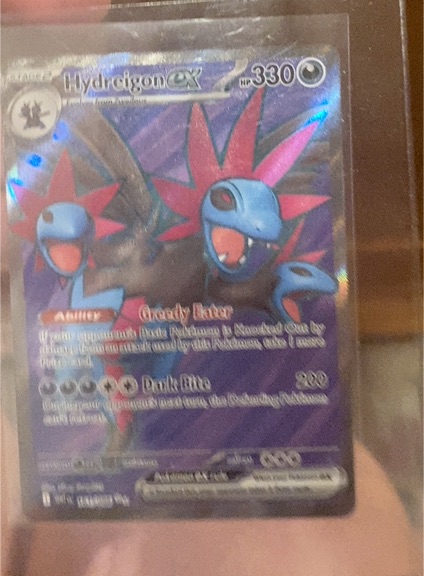2022 Pokémon Scarlet & Violet #161 Hydreigon EX — front