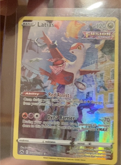 2023 Pokémon Crown Zenith GG20/GG70 Latias — front
