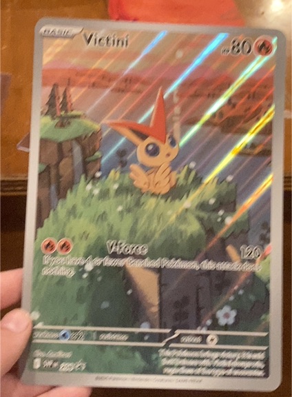 2025 Pokémon SV: Scarlet & Violet Promo #208 Victini — front