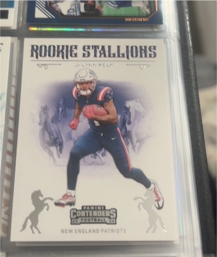 2024 Panini Contenders Rookie Stallions #Ja'lynn Polk — front