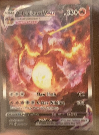 2022 Pokémon Sword & Shield Black Star Promo #SWSH261 Charizard VMAX — front