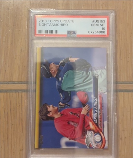 2018 Topps Update #US153 Shohei Ohtani/Ichiro Suzuki — front