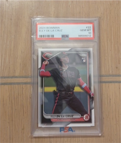 2024 Bowman #22 Elly De La Cruz — front