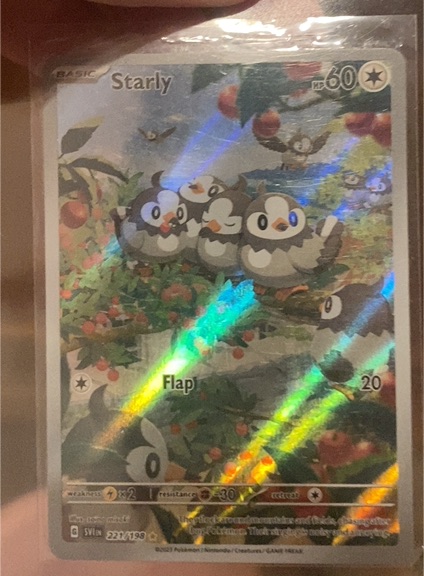 2023 Pokémon Scarlet & Violet #221 Starly — front