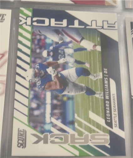2023 Panini Score #11 Leonard Williams — front