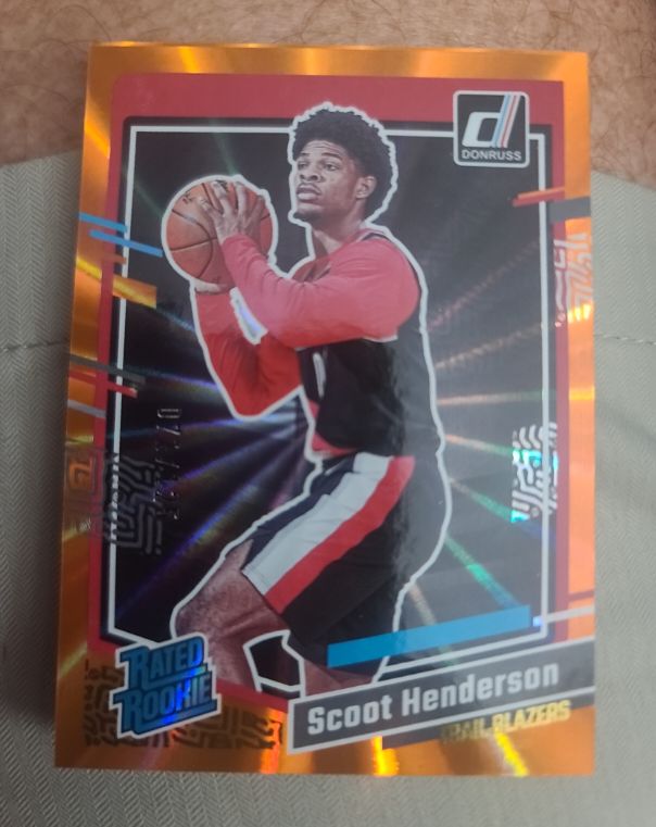 2023-24 Donruss #250 Scoot Henderson Rated Rookie — front