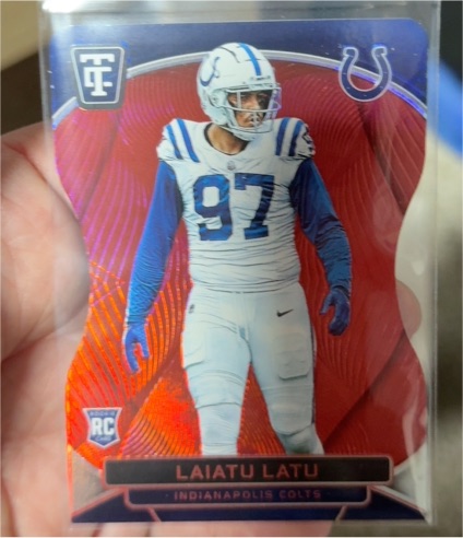 2024 Panini Totally Certified #156 Laiatu Latu — front