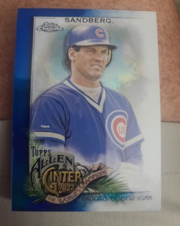 2022 Topps Chrome Allen & Ginter #70 Ryne Sandberg — front